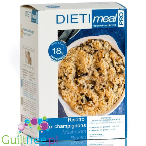 Dieti Meal high protein Mushroom Risotto 103kcal & 18g protein