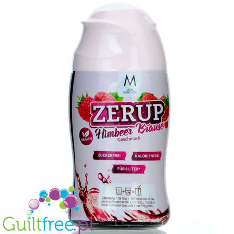 More Nutrition Zerup Raspberry concentrated water flavor enhancer