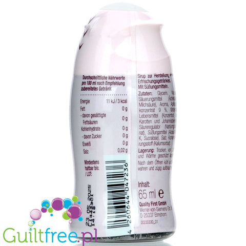 More Nutrition Zerup Raspberry concentrated water flavor enhancer