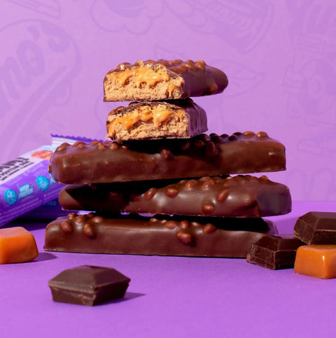 Yummo's Vegan Protein Bar Choc Caramel 55g