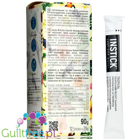 InStick Tropical sugar free instant drink