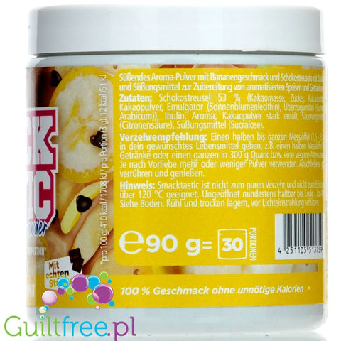 Rocka Nutrition Smacktastic Banana Chocolate Split 90g