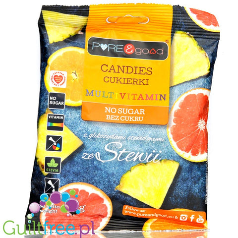 Pure & Good Candies 50g Multivitamin sugar free ice candies