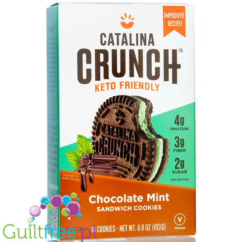 Catalina Crunch Keto Chocolate Mint Sandwich Cookies