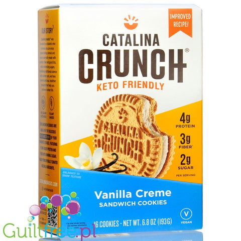 Catalina Crunch Keto Vanilla Creme Sandwich Cookies