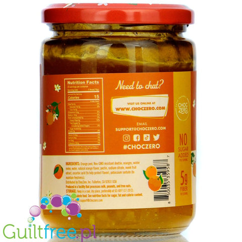 Choc Zero sugar free orange marmalade 340g