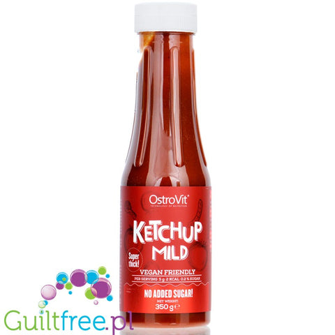 Ostrovit Ketchup Mild - thick, sugar free low calorie ketchup 42kcal