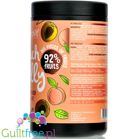 Ostrovit Peach in jelly 92% fruits