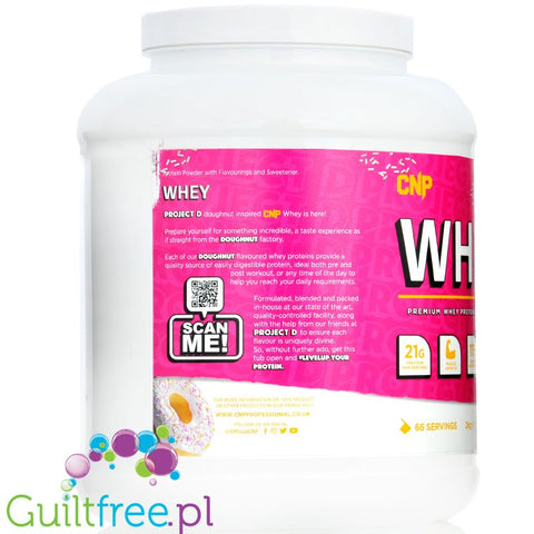 CNP Professional Whey GlazedOne 2kg - WPC, WPI & MPC