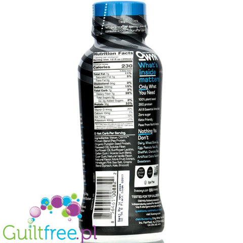 copy of OWYN Pro Elite High Protein Shakes Vanilla 355ml