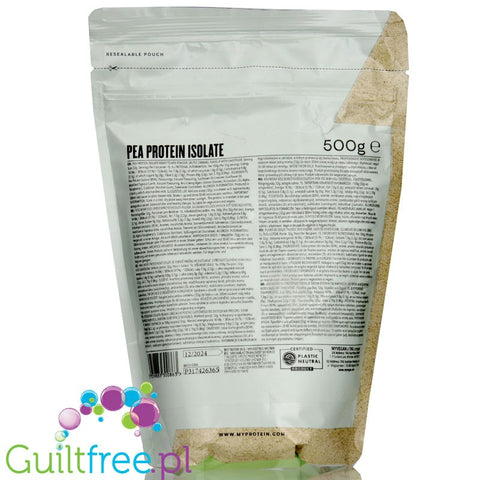 MyProtein Vegan Pea Protein Isolate Salted Caramel 0,5kg