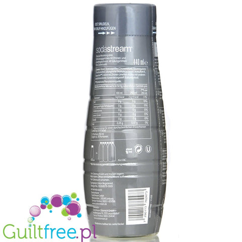 SodaStream No Sugar Lemon-Lime 440ml, sugar free concentrate for 9L ready drink