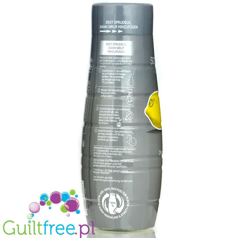 SodaStream No Sugar Lemon-Lime 440ml, sugar free concentrate for 9L ready drink