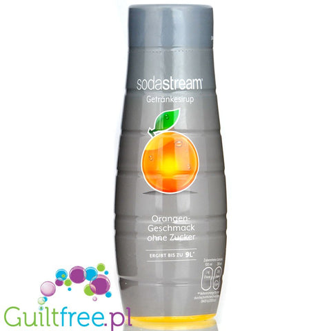 SodaStream No Sugar Orange 440ml - sugar free concentrate for 9L ready drink
