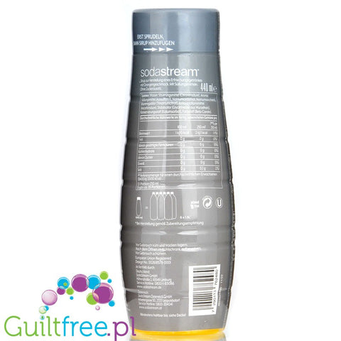 SodaStream No Sugar Orange 440ml - sugar free concentrate for 9L ready drink