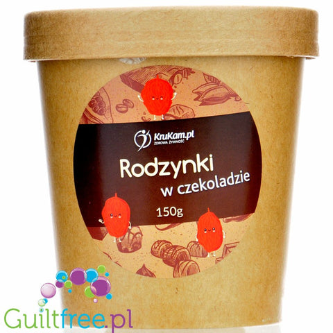 Krukam raisins in chocolate without added sugar