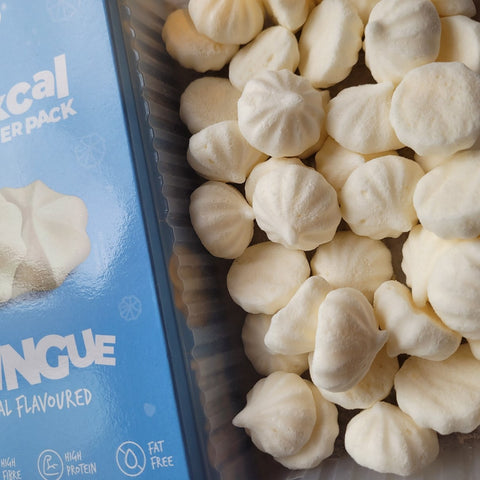 Locco Meringue Natural - sugar free crispy meringues with erythritol, 1kcal per pc