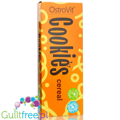 Ostrovit Cereal Cookies - Ciastka zbożowe bez dodatku cukru i bez oleju palmowego