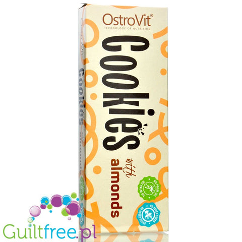 Ostrovit Almond Cookies - ciastka z migdałami bez dodatku cukru i oleju palmowego