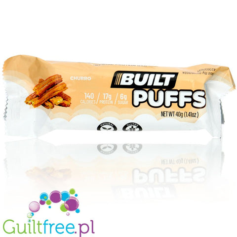 Built Bar Protein Puffs - Churro 17g protein & 140kcal