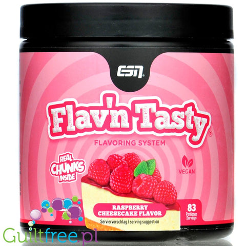 ESN Flav'N'Tasty Raspberry Cheesecake 250g