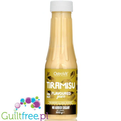 Ostrovit Tiramisu Sauce - syrop bez cukru 18kcal