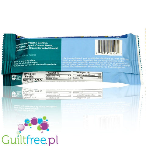 Rise Bar The Simplest Chocolatey Coconut