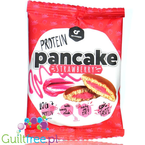 Go Fitness Protein Pancake Strawberry - naleśnik białkowy z nadzieniem truskawkowym 164kcal