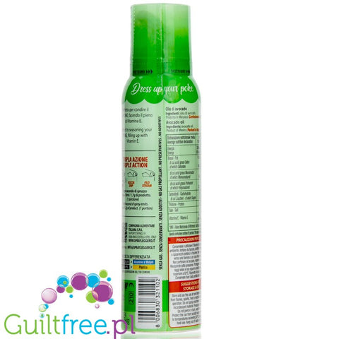 Poke Olio di Avocado Spray - meksykański olej z awokado 100% w spray'u bez gazów wypychajacych