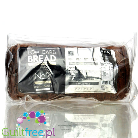 BeKeto No2 Low-Carb Multigrain Bread 360g in slices