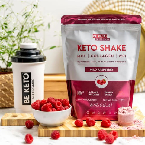BeKeto Shake Wild Raspberry 500g