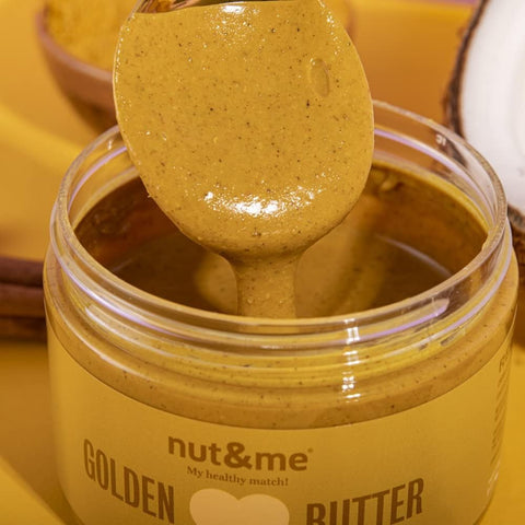 Nut & Me Golden Milk Butter - cashew & almond savory spread