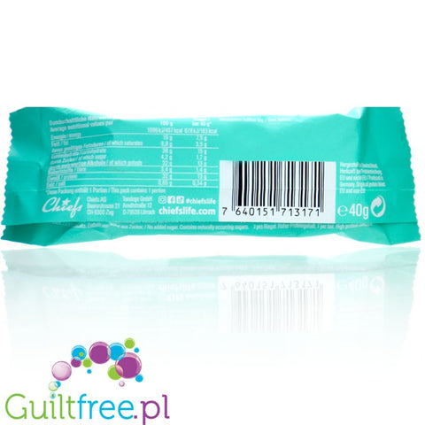 Chiefs Core Protein Bar Peanut Butter 163kcal - baton proteinowy 13g białka z orzechowym kremem