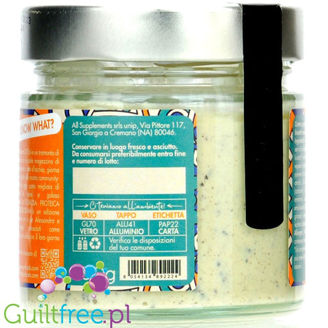 Asfoods La Cremosa Proteica Cookies & Cream - proteinowy krem ciasteczkowy 22% białka