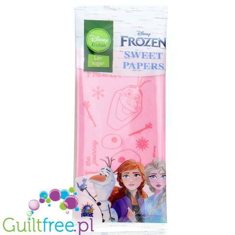 Uno Foods Sweet Papers Frozen, colored edible paper without sugar