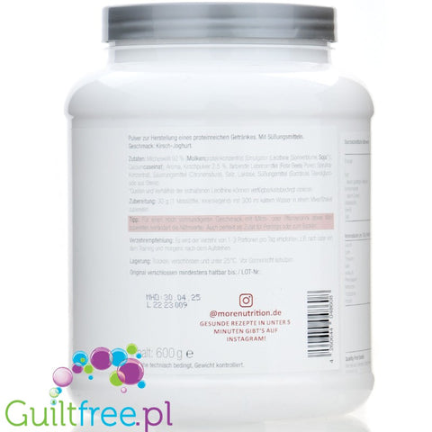 More Nutrition Total Protein Cherry Yoghurt 0,6kg
