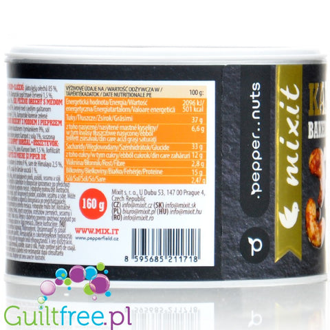 Mixit Kampot Pepper Nuts - pieczone nerkowce z miodem, kasztanami, tymiankiem i pieprzem Kampot