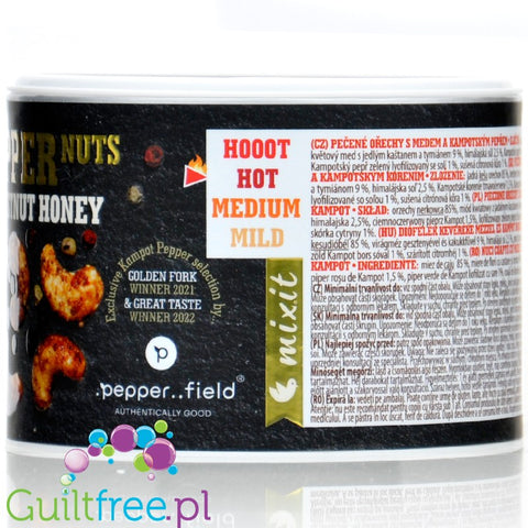 Mixit Kampot Pepper Nuts - roasted nuts with honey and kampot pepper