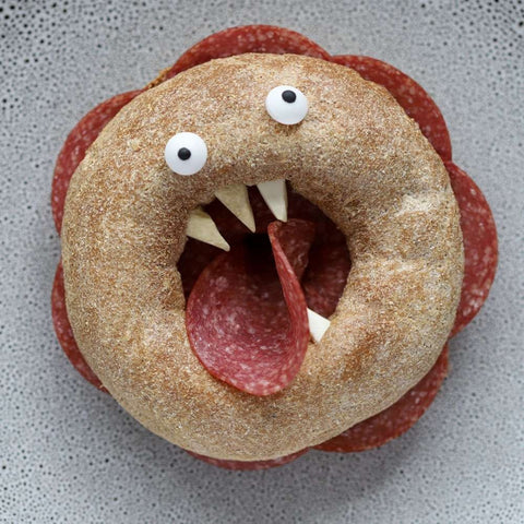 Simply Keto Lower-Carb Bagel Mix - mieszanka do keto bajgli sezamowych bez glutenu 1,5g węglowodanów