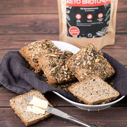 Simply Keto Lower Carb Keto Brötchen - bezglutenowa miesznka na keto bułki 1,4g węglowodanów