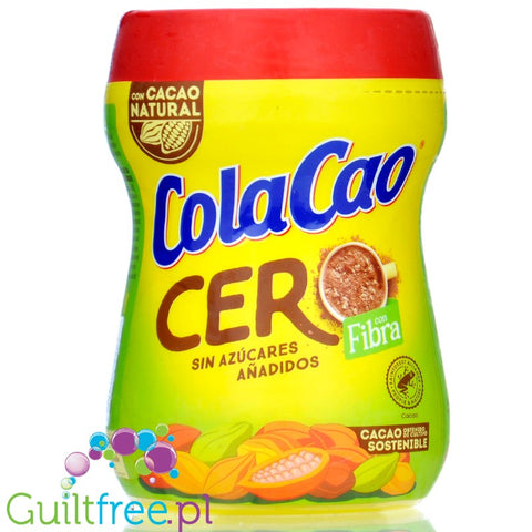 ColaCao 0% Cero Fibra - napój kakaowy bez dodatku cukru 0,3kg