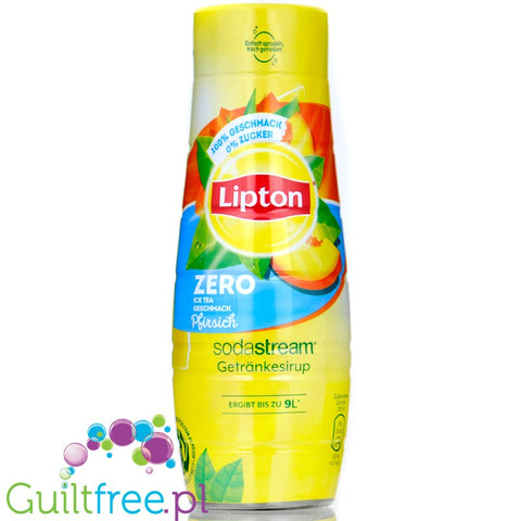 Lipton Peach SodaStream No Sugar,  concentrate