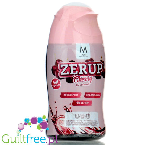 More Nutrition Zerup Cherry concentrated water flavor enhancer