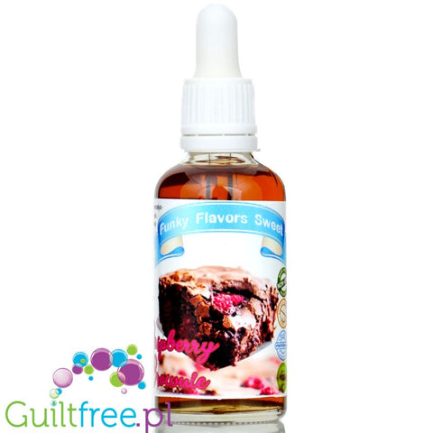 Funky Flavors Sweet Raspberry Brownie liquid food flavoring, calorie free