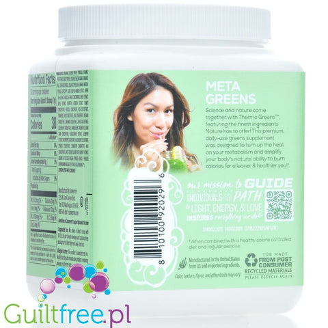 Sunwarrior Shape Thermo Greens, Antioxidant Metabolic Ignitor, Unflavored - przyspieszenie metabolizmu & przeciwutleniacze