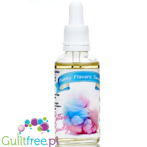 Funky Flavors Cotton Candy sugar free liquid flavor with sucralose