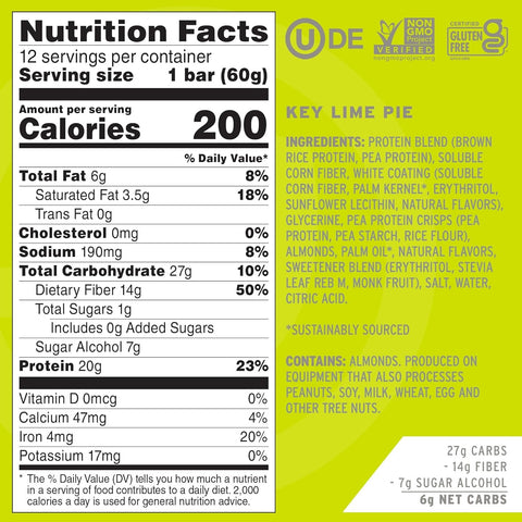 No Cow Bar Dipped, Key Lime Pie