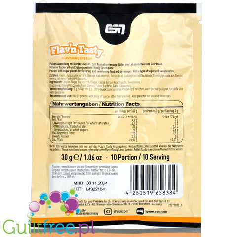 ESN FLAVN TASTY, 250G, PURE HONEY sachet