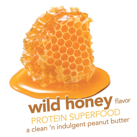 Nuts 'N More Wild Honey - Peanut butter with xylitol and WPI protein, wild honey flavor