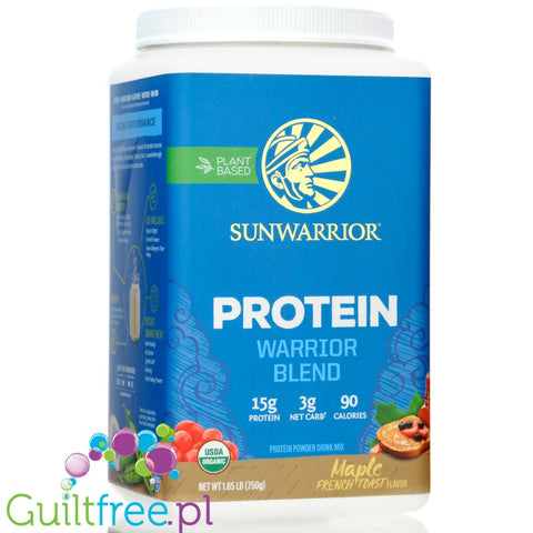 Sunwarrior Protein Warrior Blend Maple French Toast 750G